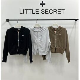 Кофта спортивна жіноча 500301 grey р.S-L "Little Secret" недорого оптом від прямого постачальника