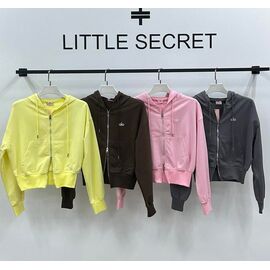 Кофта спортивна жіноча 500301 yellow р.S-L "Little Secret" недорого оптом від прямого постачальника
