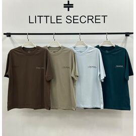Футболка чоловіча 500311 l.blue р.M-XL "Little Secret" недорого оптом від прямого постачальника