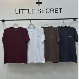 Футболка чоловіча 500384 white р.S-2XL "Little Secret" недорого оптом від прямого постачальника