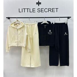 Костюм спортивний жіночий теплий K013 yellow р.M-XL "Little Secret" недорого оптом від прямого постачальника