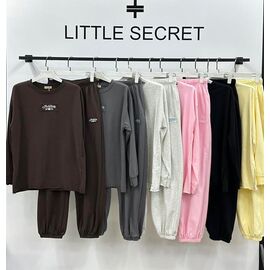 Костюм спортивний жіночий теплий P5073 l.grey р.M-XL "Little Secret" недорого оптом від прямого постачальника
