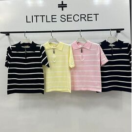 Фотография Футболка женская W190 yellow р.one size "Little Secret" недорого оптом от прямого поставщика