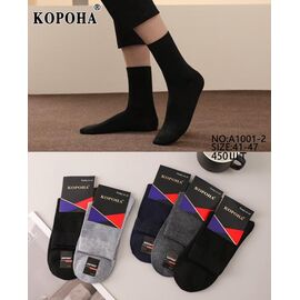Фотография Носки мужские A1001-2 mix р.41-47 "Корона" недорого оптом от прямого поставщика