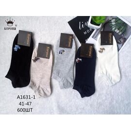 Фотография Носки мужские A1631-1 mix р.41-47 "Корона" недорого оптом от прямого поставщика