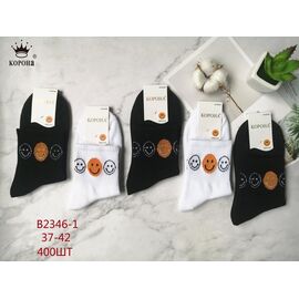 Фотография Носки женские B2346-1 mix р.37-42 "Корона" недорого оптом от прямого поставщика