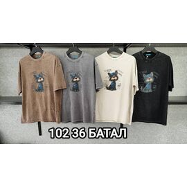 Фотография Футболка женская 10236 black р.one size "LOOK" недорого оптом от прямого поставщика