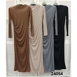 Фотография Платье женское 24054 beige р.44-48 "LOOK" недорого оптом от прямого поставщика