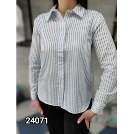 Фотография Рубашка женская 24071 white р.42-48 "LOOK" недорого оптом от прямого поставщика