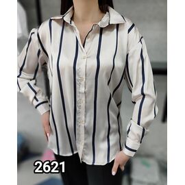 Фотография Рубашка женская 2621 l.beige р.48-54 "LOOK" недорого оптом от прямого поставщика