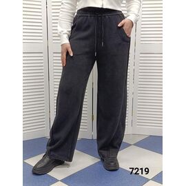 Фотография Штаны спортивные женские 7219 d.grey р.44-50 "LOOK" недорого оптом от прямого поставщика