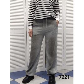 Фотография Штаны спортивные женские 7221 grey р.44-50 "LOOK" недорого оптом от прямого поставщика