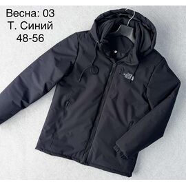 Фотография Куртка мужская 03 navy р.48-56 "Lina" недорого оптом от прямого поставщика