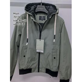 Фотография Куртка мужская 7013-6 grey р.48-58 "Lina" недорого оптом от прямого поставщика