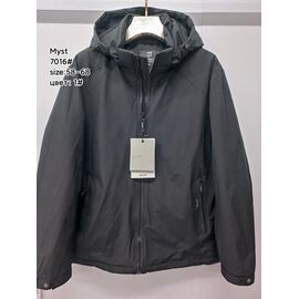 Фотография Куртка мужская 7016-1 black р.58-68 "Lina" недорого оптом от прямого поставщика