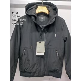 Фотография Куртка мужская 7023-1 black р.48-58 "Lina" недорого оптом от прямого поставщика