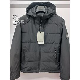 Фотография Куртка мужская 7025-1 black р.48-58 "Lina" недорого оптом от прямого поставщика