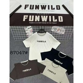 Фотография Футболка мужская 87047 white р.M-3XL "Lina" недорого оптом от прямого поставщика