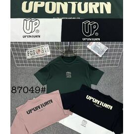 Фотография Футболка мужская 87049 powder р.M-3XL "Lina" недорого оптом от прямого поставщика