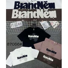 Фотография Футболка мужская 87056 white р.M-3XL "Lina" недорого оптом от прямого поставщика