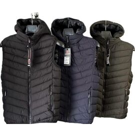 Жилетка підліткова D01 black р.38-46 "Lina" недорого оптом від прямого постачальника