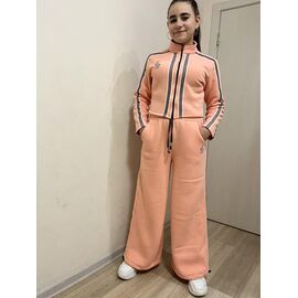 Фотография Костюм детский спортивный на девочку M429 peach р.134-158 "Moda school" недорого оптом от прямого поставщика