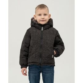 Фотография Куртка детская демисезонная на мальчика M434 brown р.116-140 "Moda school" недорого оптом от прямого поставщика