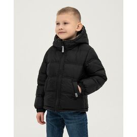 Фотография Куртка детская демисезонная на мальчика M435 black р.116-140 "Moda school" недорого оптом от прямого поставщика