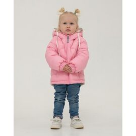 Фотография Куртка детская демисезонная на девочку M439 pink р.98-110 "Moda school" недорого оптом от прямого поставщика