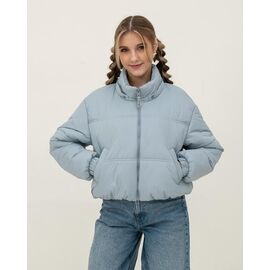 Фотография Куртка детская демисезонная на девочку M453 l.blue р.140-164 "Moda school" недорого оптом от прямого поставщика