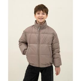 Фотография Куртка детская демисезонная на мальчика M463 nude р.140-164 "Moda school" недорого оптом от прямого поставщика