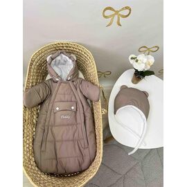 Фотография Комбинезон детский унисекс M464 nude р.0-0.6 "Moda school" недорого оптом от прямого поставщика