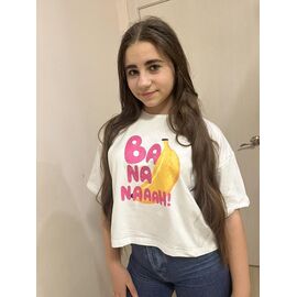 Фотография Футболка детская на девочку M485 white р.140-164 "Moda school" недорого оптом от прямого поставщика