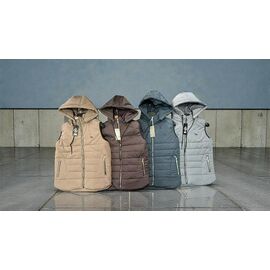 Фотография Жилетка женская P328 beige р.42-50 "Phi Hung" недорого оптом от прямого поставщика