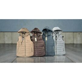 Фотография Жилетка женская P331 l.grey р.42-50 "Phi Hung" недорого оптом от прямого поставщика