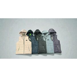 Фотография Жилетка женская P338 navy р.42-50 "Phi Hung" недорого оптом от прямого поставщика