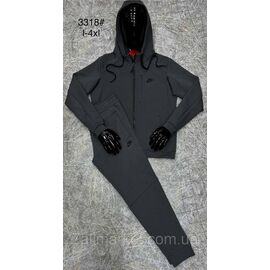 Спортивний костюм чоловічий на манжеті розміри L-4XL (3кв)"PROSTOMEN" недорого від прямого постачальника