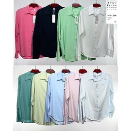 Фотография Рубашка женская 259 white р.40-48 "BASE" недорого оптом от прямого поставщика