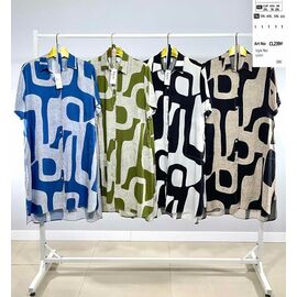 Фотография Платье летнее женское CL239 white р.2XL-6XL "BASE" недорого оптом от прямого поставщика