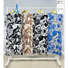 Сукня літня жіноча CL527-1 white р.2XL-6XL "BASE" недорого оптом від прямого постачальника