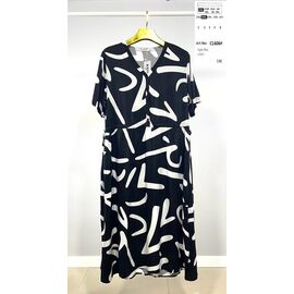 Сукня літня жіноча CL606 black р.2XL-6XL "BASE" недорого оптом від прямого постачальника