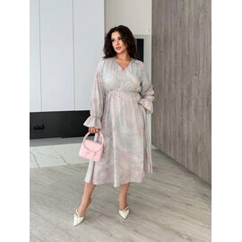 Фотография Платье женское 246 l.grey р.50-60 "Adam&Eva" недорого оптом от прямого поставщика