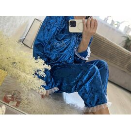 Фотография Пижама женская 272 blue р.42-52 "Adam&Eva" недорого оптом от прямого поставщика