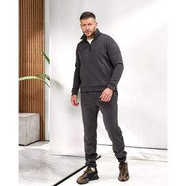 Фотография Костюм спортивный мужской 1357 d.grey р.46-60 "Seven Zikina" недорого оптом от прямого поставщика