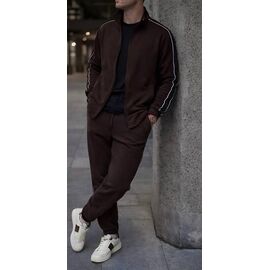 Фотография Костюм спортивный мужской 952 brown р.46-56 "Seven Zikina" недорого оптом от прямого поставщика