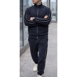 Фотография Костюм спортивный мужской 952 navy р.46-56 "Seven Zikina" недорого оптом от прямого поставщика