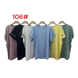 Фотография Футболка женская 106 mix р.52-58 "Katty" недорого оптом от прямого поставщика