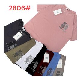 Фотография Футболка женская 2806 mix р.50-54 "Katty" недорого оптом от прямого поставщика