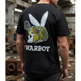 Фотография Футболка мужская 1275 black р.M-3XL "Madoka" недорого оптом от прямого поставщика