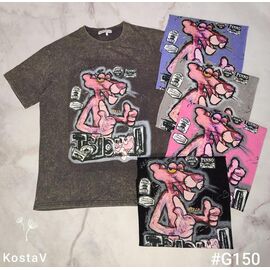 Фотография Футболка женская G150 mix р.44-48 "Kosta" недорого оптом от прямого поставщика